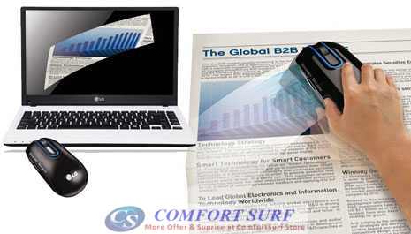 Original LG LSM Mouse Scanner All-in-One Scan Any Document up to A3 / Swipe & Scan / USB 2.0